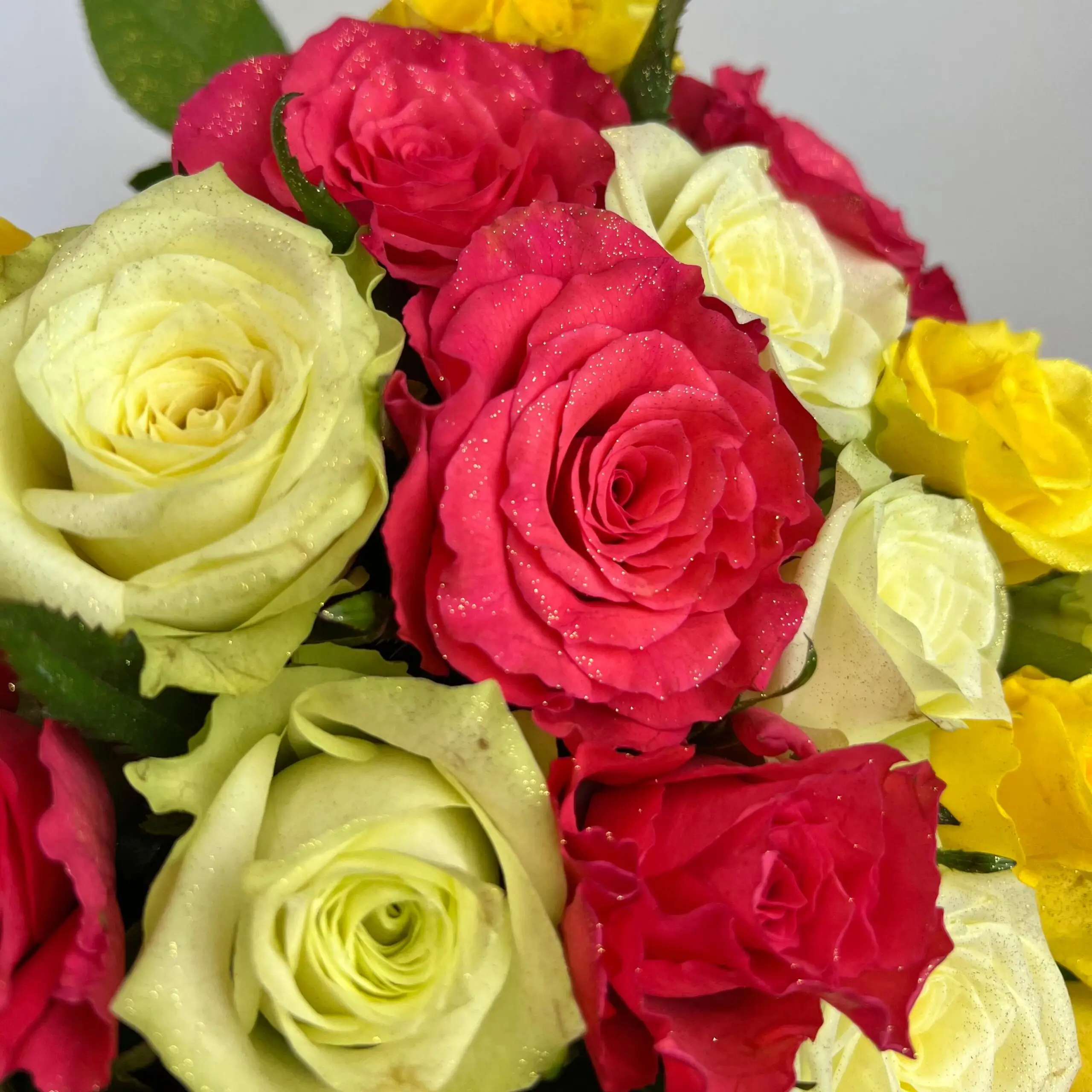 Bouquet Tutti Frutti à paillettes pour les fêtes de fin d'année