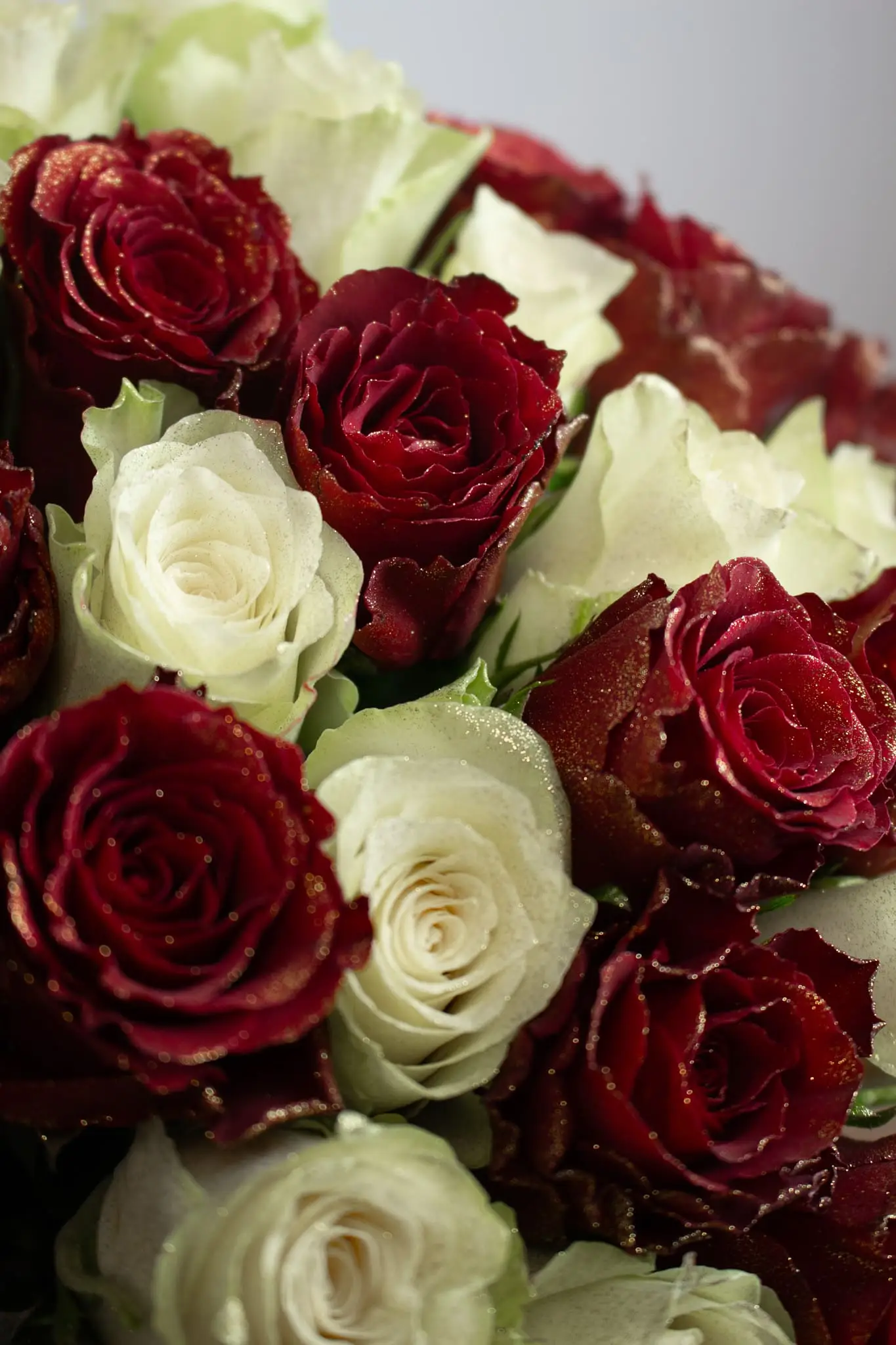 Bouquet Love me pailleté et sa peluche de Noël – Image 2