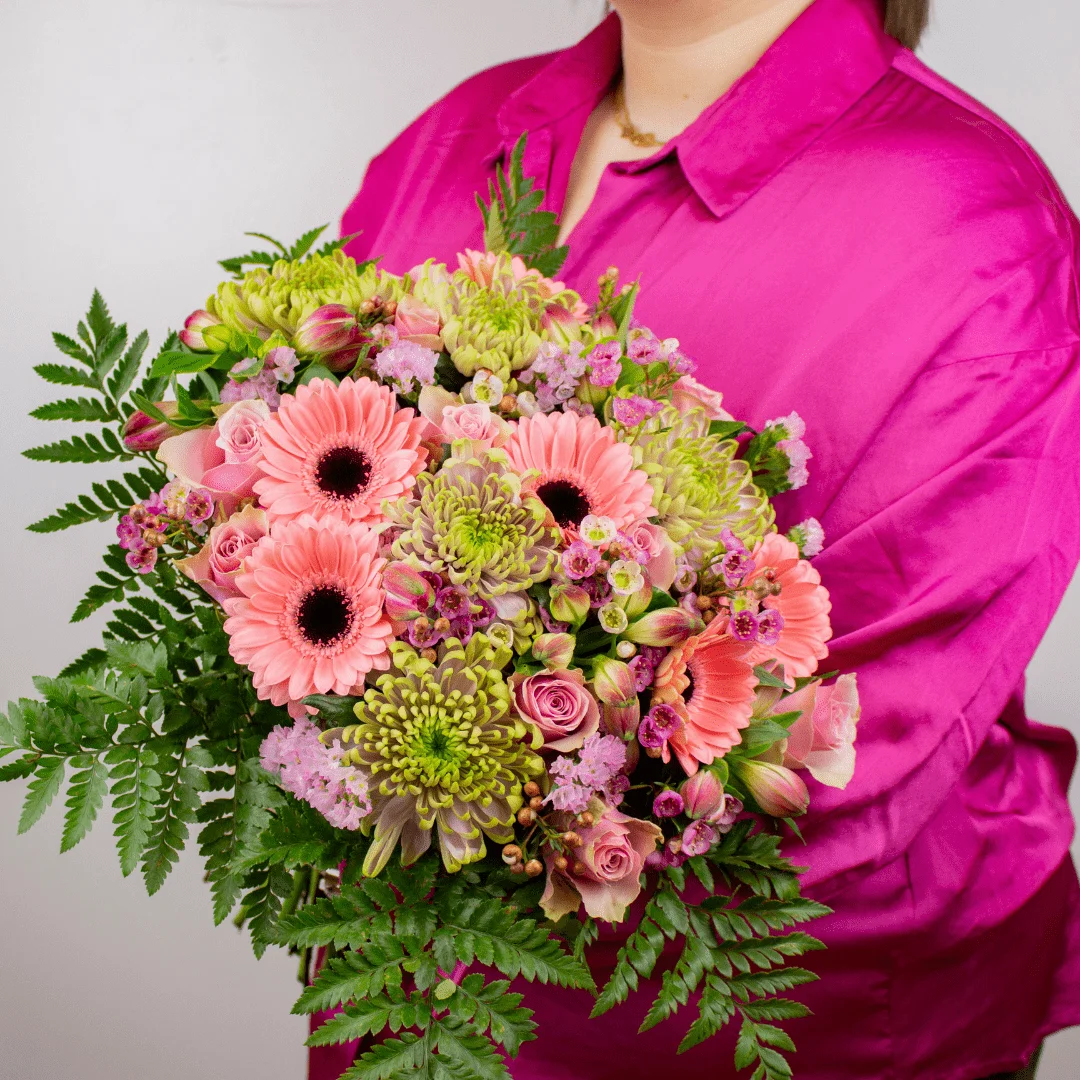 Bouquet Saint Valentin avec champagne et ourson