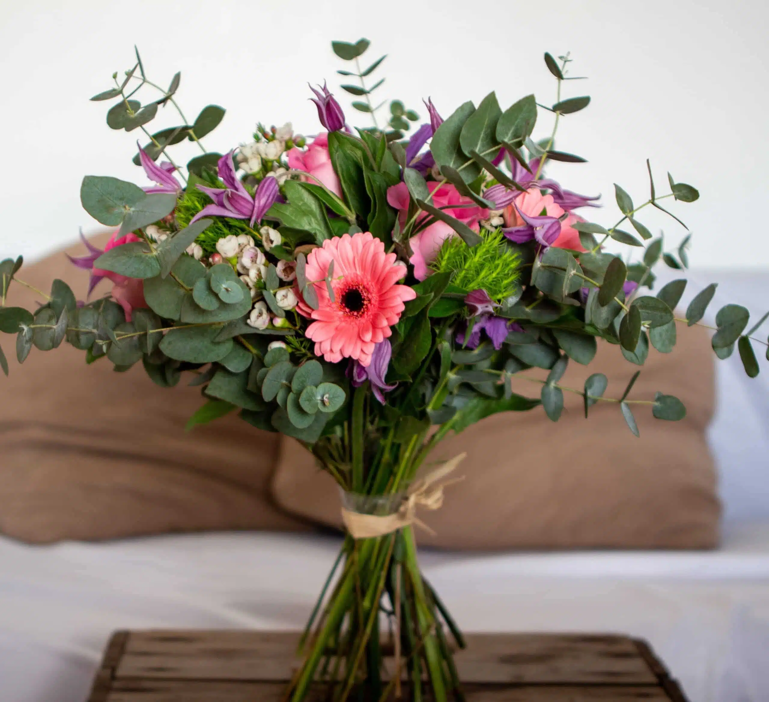 fêtes des grands mères rose violet et vert