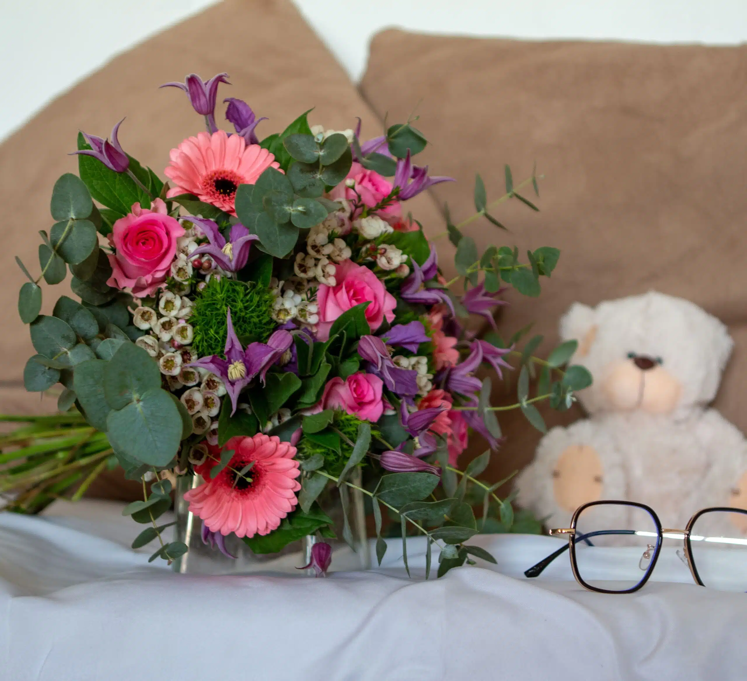 fêtes des grands mères rose violet et vert