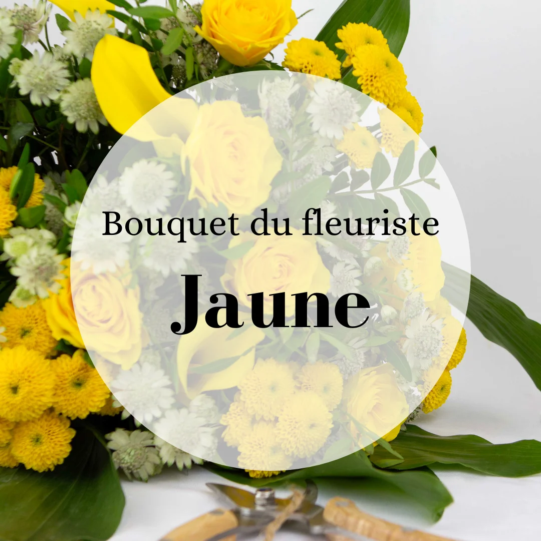 Bouquet du fleuriste Jaune