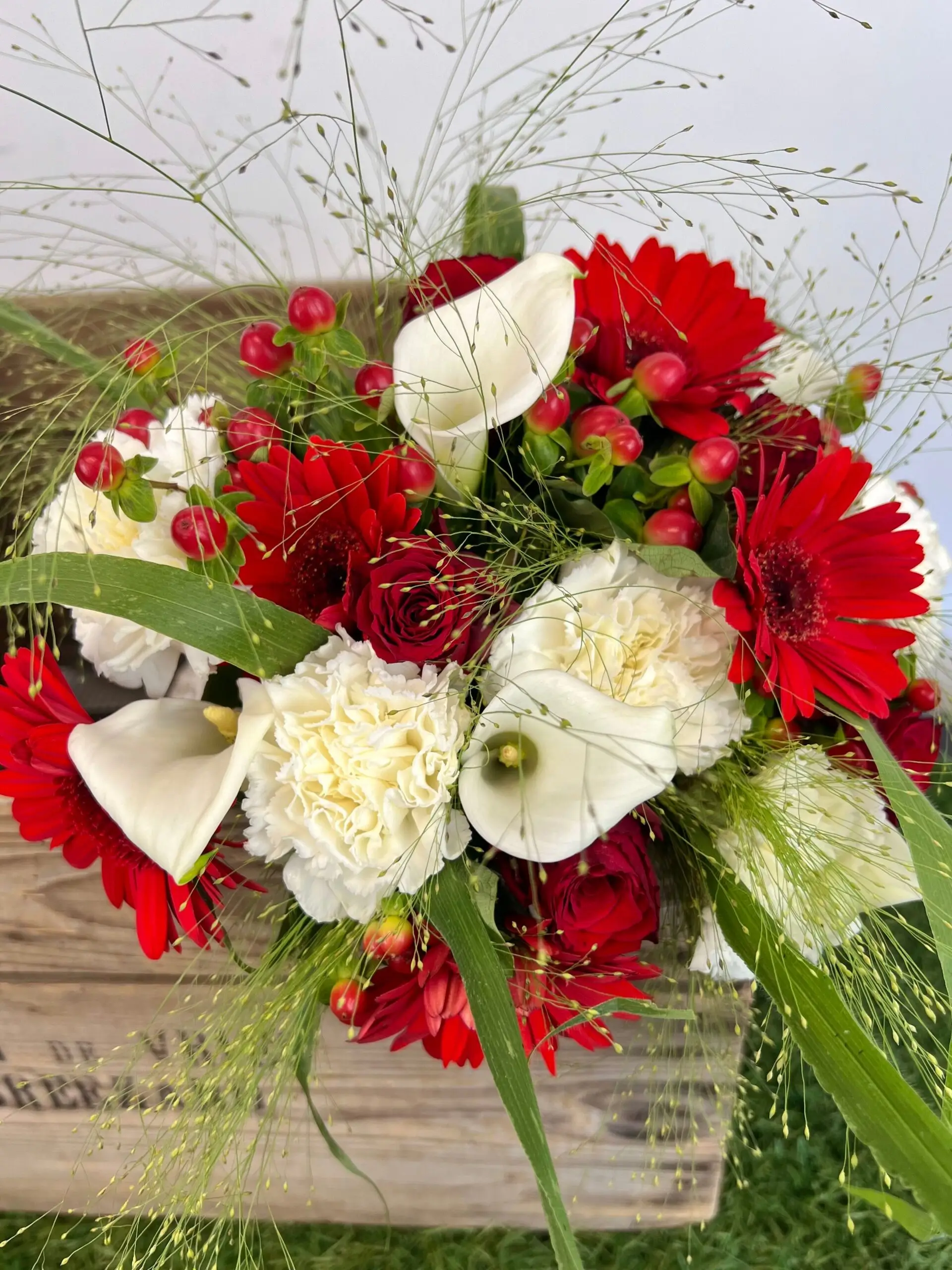 Nouveau Bouquet Romance écarlate