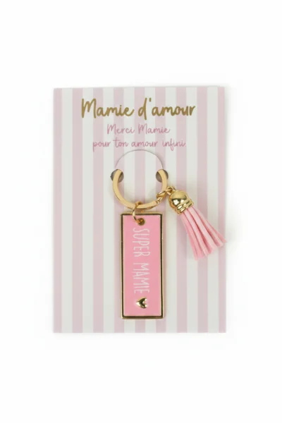 Porte-Clé Mamie d'Amour