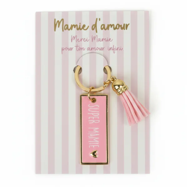 Porte-Clé Mamie d'Amour