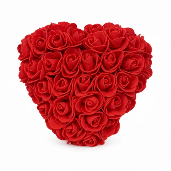 Coeur éternel rouge