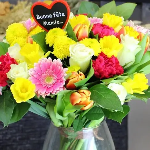 Bouquet fête des grands-mères – vue de détail